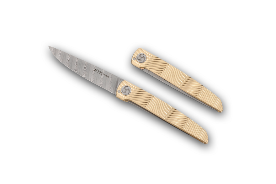 Klappmesser Mono Messing
